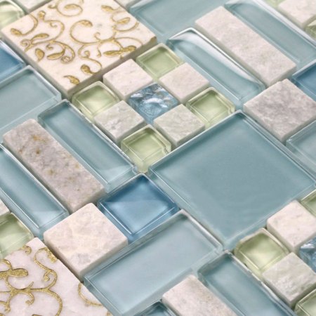 Mosaic (Stone and Glass Mosaic Pattern)