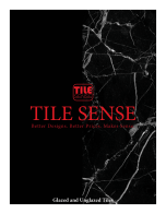 COVER PAGE-Glazed and Unglazed Tiles